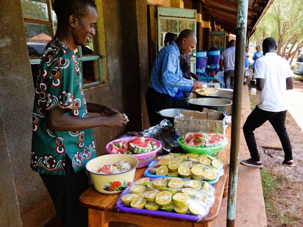 inzeku education foundation - feast outside